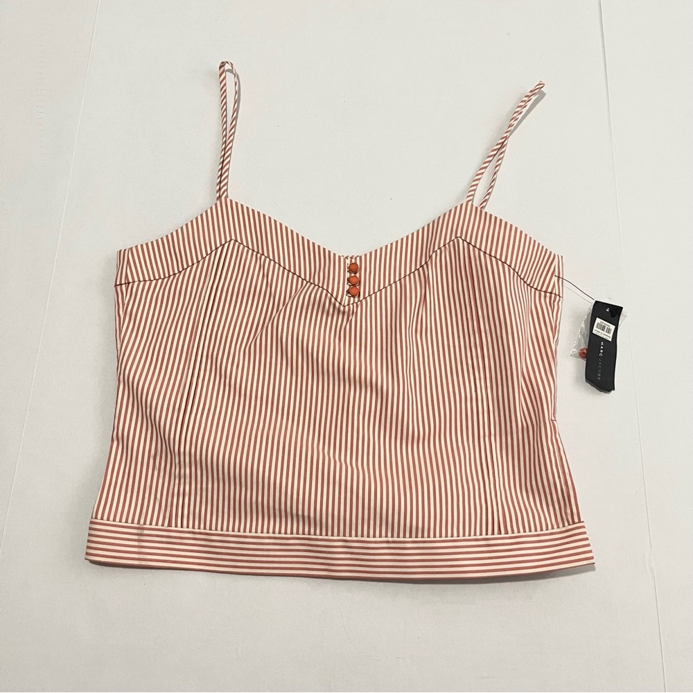 Marc Jacobs pinstripes cami top